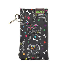 Cargar imagen en el visor de la galería, Porta Celular Funda Estuche Perro Gato Calaverita Benik