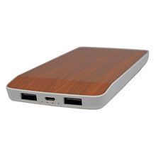 Cargar imagen en el visor de la galería, Cargador Pila Portátil Besiter Jungle 8 Cherry Wood 8000 mAh