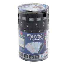 Cargar imagen en el visor de la galería, Teclado Portátil Flexible de Silicona 103 teclas Plegable