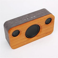 Cargar imagen en el visor de la galería, Bocina Bluetooth Inalámbrica Altavoz de Bambú Portátil