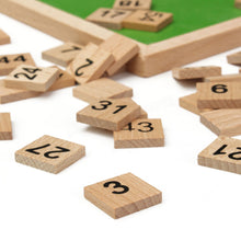 Cargar imagen en el visor de la galería, Tablero Matemáticas Montessori Madera 1 al 100