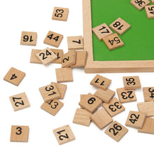Cargar imagen en el visor de la galería, Tablero Matemáticas Montessori Madera 1 al 100