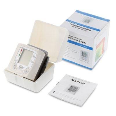 Monitor de presión arterial automático digital Monitor de frecuencia  cardíaca de pulso (voz en inglés) Sywqhk Libre de BPA