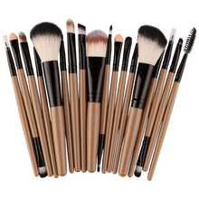 Cargar imagen en el visor de la galería, Conjunto de Brochas de maquillaje 18 piezas