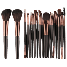 Cargar imagen en el visor de la galería, Conjunto de Brochas de maquillaje 18 piezas