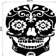 Cargar imagen en el visor de la galería, Sticker Estampa Calveras con Flores