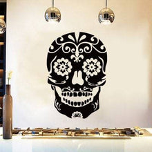Cargar imagen en el visor de la galería, Sticker Estampa Calveras con Flores