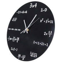 Cargar imagen en el visor de la galería, Reloj de Pizarra de Matemáticas
