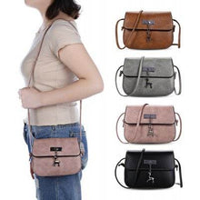 Cargar imagen en el visor de la galería, Bolso Bandolera con Solapa Ciervo Dama Bolsa Cartera
