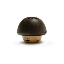 Cargar imagen en el visor de la galería, Bocina Altavoz Mini Hongo Portátil Textura de Madera