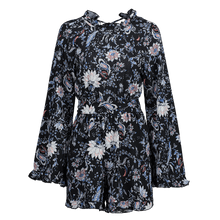 Cargar imagen en el visor de la galería, Vestido Romper Short Flores