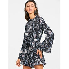 Cargar imagen en el visor de la galería, Vestido Romper Short Flores