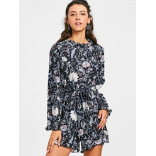 Cargar imagen en el visor de la galería, Vestido Romper Short Flores