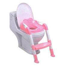 Cargar imagen en el visor de la galería, Base para bebe aprendiendo ir al baño con escaleras
