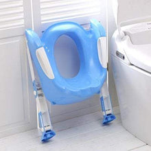 Cargar imagen en el visor de la galería, Base para bebe aprendiendo ir al baño con escaleras