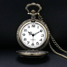 Cargar imagen en el visor de la galería, Reloj de Bolsillo Colgante Collar Búho