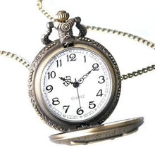 Cargar imagen en el visor de la galería, Reloj de Bolsillo Colgante Collar Búho