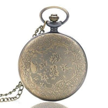 Cargar imagen en el visor de la galería, Reloj de Bolsillo de Cuarzo Colgante Vintage Pajaros