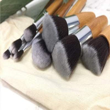 Cargar imagen en el visor de la galería, Brochas de Maquillaje de Bamboo 11 piezas