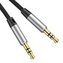 Cargar imagen en el visor de la galería, Cable de Audio Baseus L38 Type-C y Plug 3.5mm a Plug 3.5mm 1.2 metros