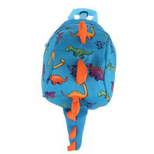 Cargar imagen en el visor de la galería, Mochila con Arnés de Seguridad Niños Dinosaurio