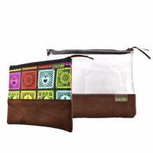 Cargar imagen en el visor de la galería, Cosmetiquera Estuche Doble Benik Papel Picado