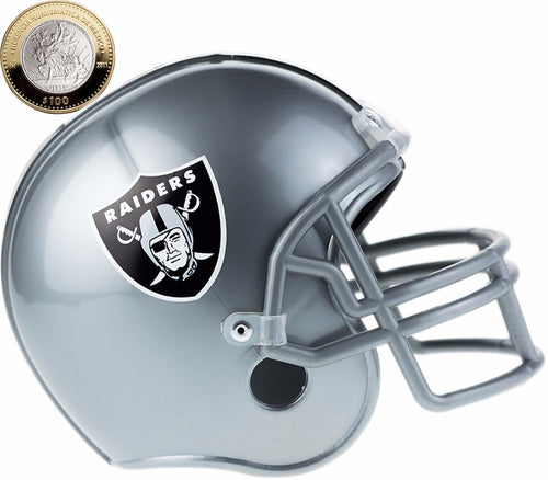 Alcancía NFL Colección Oakland Raiders