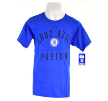 Cargar imagen en el visor de la galería, Playera Azul Del Equipo De Fútbol Cruz Azul Hombre