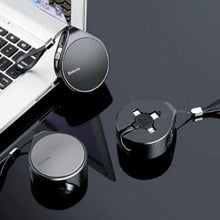 Cargar imagen en el visor de la galería, Cable Retractil Carga Baseus 3 en 1 Usb/Tipo C/Lighting