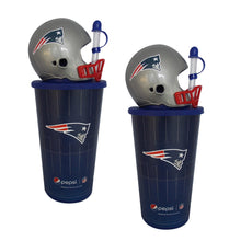 Cargar imagen en el visor de la galería, 2 Vasos Casco Colección NFL New England Patriots Patriotas