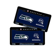 Cargar imagen en el visor de la galería, Porta Placa NFL Colección Seattle Seahawks Halcones Marinos