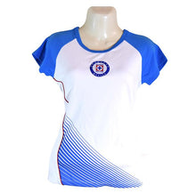 Cargar imagen en el visor de la galería, Playera Blusa del Equipo de Fútbol Cruz Azul para Mujer