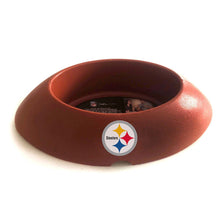 Cargar imagen en el visor de la galería, Plato Mascota NFL Colección Pittsburgh Steelers Acereros