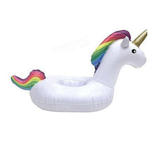 Cargar imagen en el visor de la galería, Soporte de Bebidas Inflable Unicornio