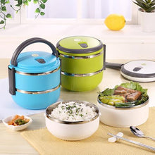 Cargar imagen en el visor de la galería, Lonchera Lunch Box Topper Térmica 2 niveles