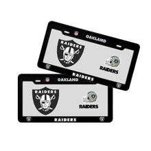 Cargar imagen en el visor de la galería, Porta Placa NFL Colección Oakland Raiders
