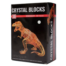 Cargar imagen en el visor de la galería, Rompecabezas Dinosaurio 3D Cristalino 50 pcs