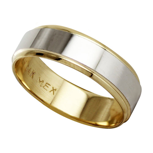 Anillo Argolla de Matrimonio Lisa Euro Fit Oro 14k