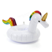 Cargar imagen en el visor de la galería, Soporte de Bebidas Inflable Unicornio