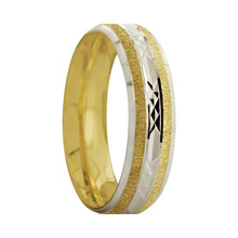 Cargar imagen en el visor de la galería, Anillo Argolla de Matrimonio Diamantada en Centro Oro 14k