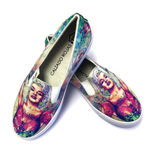 Cargar imagen en el visor de la galería, Tenis Zapatos Marilyn Monroe Calzado Rojas