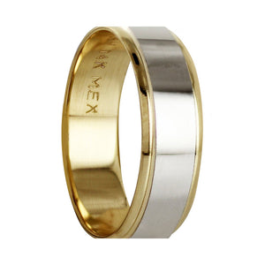 Anillo Argolla de Matrimonio Lisa Euro Fit Oro 14k