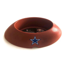 Cargar imagen en el visor de la galería, Plato para Mascota NFL Colección Dallas Cowboys Vaqueros