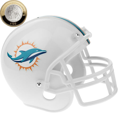 Alcancía NFL Colección Miami Dolphins Delfines