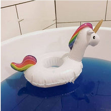 Cargar imagen en el visor de la galería, Soporte de Bebidas Inflable Unicornio