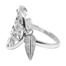 Cargar imagen en el visor de la galería, Anillo Atrapa Sueños Acero Inoxidable