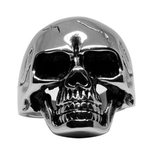 Cargar imagen en el visor de la galería, Anillo Cráneo Calavera Skull Liso Acero Inoxidable