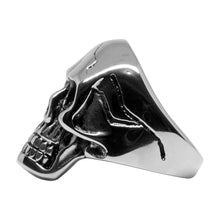 Cargar imagen en el visor de la galería, Anillo Cráneo Calavera Skull Liso Acero Inoxidable