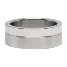 Cargar imagen en el visor de la galería, Anillo Cromado y Niquelado Grabado Tornillo Acero Inoxidable