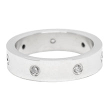 Cargar imagen en el visor de la galería, Anillo Liso Incrustaciones Acero Inoxidable